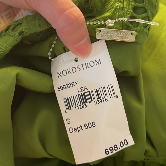 Cult Gaia Willow Eyelet Maxi Dress - Green - Picture 6 of 6